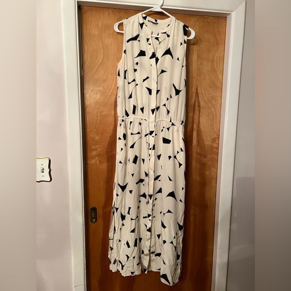 Vince silk maxi dress